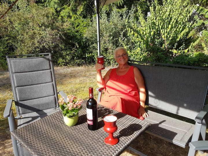 Ferienwohnung Villa Am Haussee Feldberger Seenlandschaft Bagian luar foto