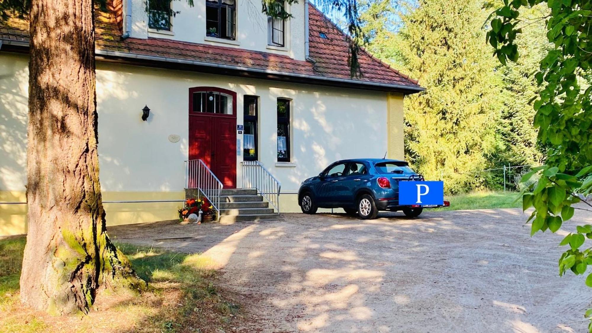 Ferienwohnung Villa Am Haussee Feldberger Seenlandschaft Bagian luar foto