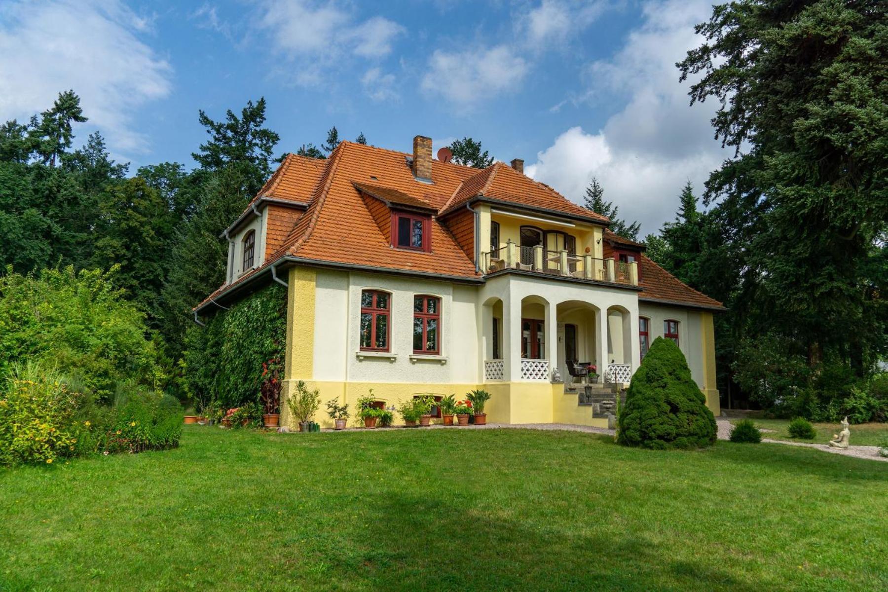 Ferienwohnung Villa Am Haussee Feldberger Seenlandschaft Bagian luar foto
