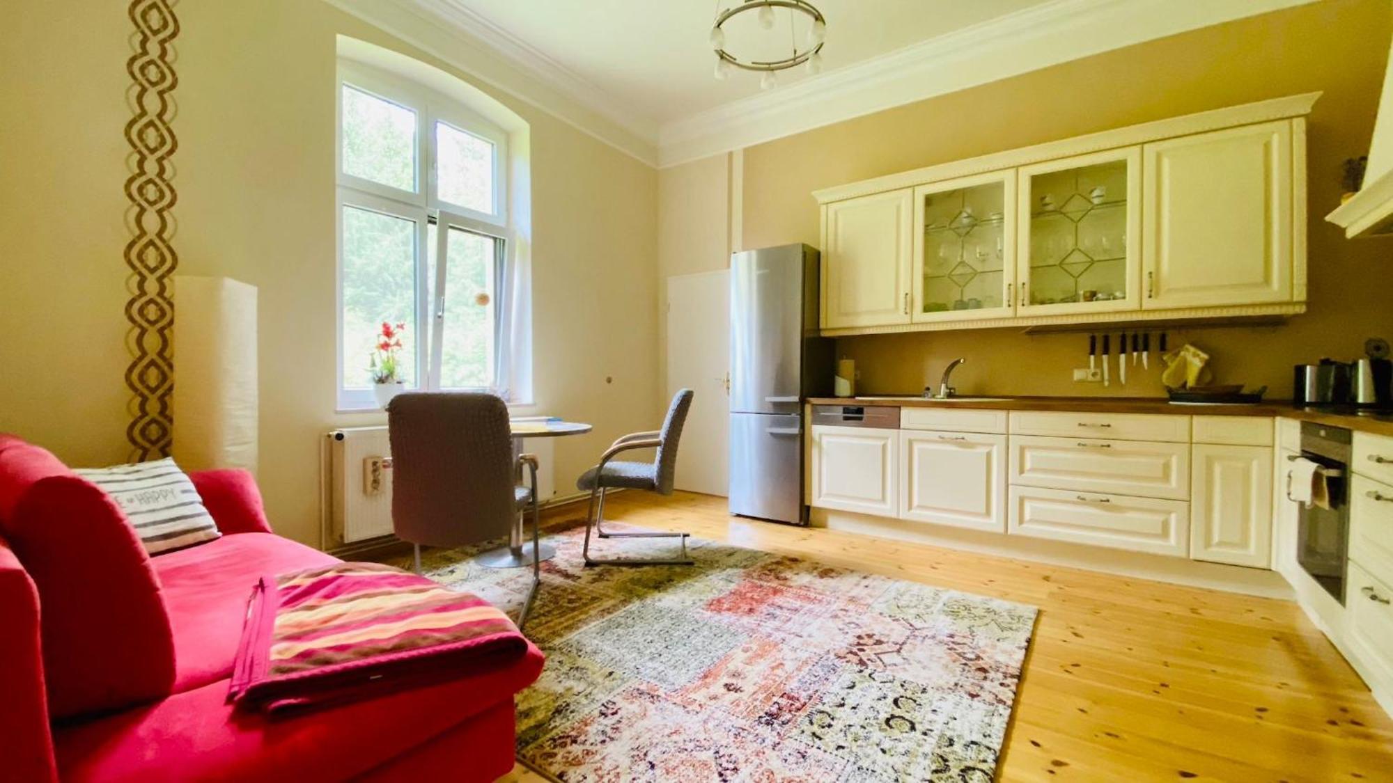 Ferienwohnung Villa Am Haussee Feldberger Seenlandschaft Bagian luar foto