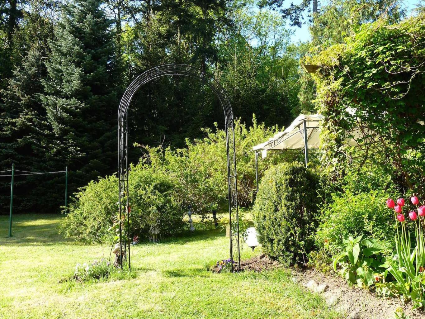 Ferienwohnung Villa Am Haussee Feldberger Seenlandschaft Bagian luar foto